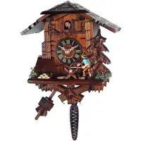 Engstler - 4358 - Koekoeksklok - 1-daags ketting uurwerk