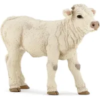 Papo Figurine Varkenscharolais - - Boerderijdieren - Wit - Vanaf 3 jaar