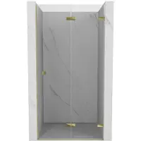 Mexen Lunar-F douchedeur opvouwbaar rechts 65 , transparant, goud - 836-065-000-50-00-P