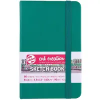 Royal Talens schetsblok 9x14cm - 80 vellen - groen