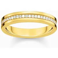 Thomas Sabo - TR2117-414-14-60 - Ring - Dames - 925er Zilver geel verguld - ringmaat 60