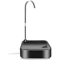 Torribaly 2-in-1 draagbare elektrische waterflesdispenser voor 5 gallons en universele flessen, USB-oplaadbaar, tafelmodel