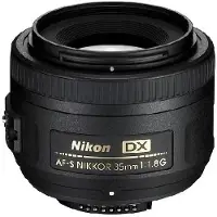 Nikon AF-S DX 35mm 1.8 G | zwart