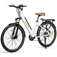 Eleglide Elektrische Fiets - - T1 Step-Thru - 27,5 inch - 36 V 13 Ah - Actieradius 100 km
