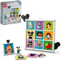 LEGO Disney 100 Jaar Disney Animatie Iconen 43221 Bouwbare Speelgoed met Mickey Mouse Minifiguur