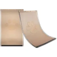 DUOKU Huisdier Deur--8,25" x 12,25"-Duurzaam en Weerbestendig-Middel