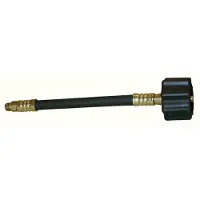Marshal Excelsior Marshall Excelsior MER425-48P Flexibele Pigtail Slang met Groene Vrouwelijke Type 1 Acme Moer x 1/4" Mannelijke Flare - 48"
