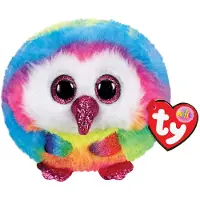 TY Peluche Puffies Owen le hibou