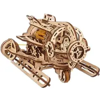 Usorteret Houten 3D Model - Mini Steampunk Onderzeeër