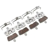 MaxPower COOMA SPORT 4 paar Ex Plus fietsschijfremblokken voor AVID SRAM Code 2011 + Code R Guide RE schijfrem, aluminium