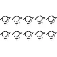 Jojomino 10X Walkie Talkie Air Acoustic Tube PPT Headset Oortje voor Xir P6600 P6620 XPR3300 XPR3500 MTP3250