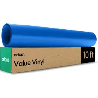 Cricut Value Permanent Vinyl, Matte Blauw (30cm x 3m Rol)