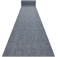 Rugsx Ruitenwisser anti slip 100 cm MAGNUS 2954 Zigzag extern, intern, op een rubber - grijskleuring 100x750 cm