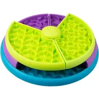 Typecat Slow Feeder Hondenbak 3 Niveaus, Vermindert Verveling en Angst Voedselpuzzel Voerbak, Antislip Interactief