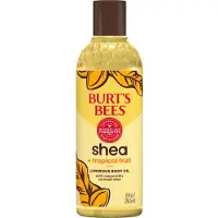 Burt's Bees - Shea + Tropical Fruit Luminous Body Oil, Stocking Stuffers with Indulgent Antioxidant & Vitamin Rich Formula - Skincare Christmas Gifts - 236ml