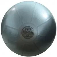 Fitness-Mad Studio Pro Gymnastikball, Grau, 500 kg, Schweizer Ball, nur 65 cm