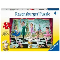 Ravensburger Ballet Rehearsal 60 Piece Jigsaw Puzzle for Kids - 05165 - Every Piece is Unique Pieces Fit Together Perfectly