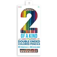 Ooly - 2 Of A Kind Double-Ended Colored Pencils (Set of 12 / 24 Colors) REVAMP