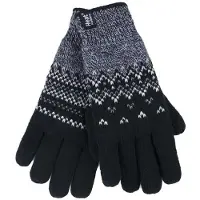 Heat Holder - Thermische dameshandschoenen in Scandinavische stijl - Zwart (Trondheim)