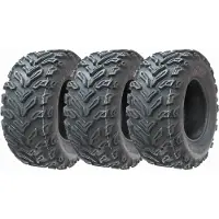 Parnells 25x10.00-12 Quad ATV Banden 6ply Wanda P3103 E-Marked Road Legal Banden (Set van 3)