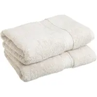 Superior Superieure Egyptische katoenen stapelbadhanddoekset van 2 ultrazachte luxe handdoeken dikke pluche essentials absorberend zwaargewicht Gues