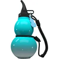 Torribaly Chinese retro-geïnspireerde kalebas waterfles 800ML Sport grote capaciteit fles,A