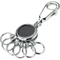 Troika Black Vision sleutelhanger 9 cm veelkleurig (Schwarz Wei) veelkleurig (Schwarz Wei) 9 centimeter sleutelhanger