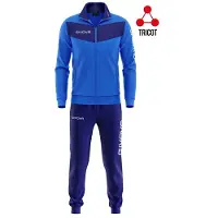 Givova Visa Tracksuit Blauw,Zwart S Man