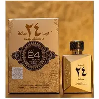 Ard Al Zaafaran 24 Uren Majestic Gold Oud Eau de Parfum Spray Unisex, 3.4 Ounce