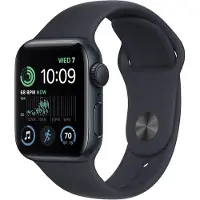 Apple Watch SE 3 GPS 40mm Middernacht Aluminium MEHC4 Middernacht Sportband M/L