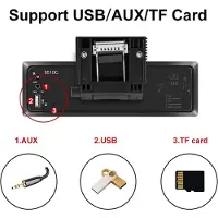 Torribaly Single Din autoradio Carplay Android Auto 9,5 inch touchscreen stereo met Mirror Link Bluetooth FM USB