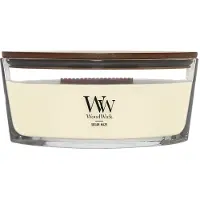 Woodwick Heartwick Flame Ellipse Geurkaars - Solar Haze - 50 branduren