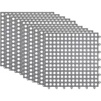 Semoic Antislip vloertegels - Zachte splicing douchemat voor