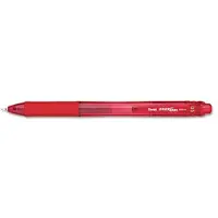 Pentel EnerGel-X intrekbare roller gelpen 0,5 mm rode schacht/inkt dozijn