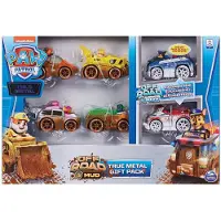 Paw Patrol 6058351 - True Metal Off-Road-geschenkverpakking met 6 verzamelbare die-cast-voertuigen, schaal 1:55