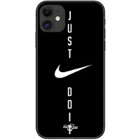 Nike Telefoonhoesje - - Iphone 12 - Flexibel - Silicone - Just do it