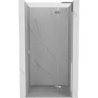 Mexen Mist-H L douchdeur scharnierend rechts 70 , transparant, chroom - 8A5L-070-000-01-00-P