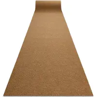 Rugsx Ruitenwisser anti slip per strekkende meter VIGOR extern, intern - kokosnoot bruin 0226 200cm 200x560 cm