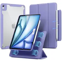 ESR voor iPad Air 11 Inch Case M2 (2024) iPad Air 6e/5e/4e generatie Case (2024/2022/2020) 10,9 inch case met penhouder Verwijderbare magnetische