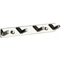 Mexen viervoudige handdoekhanger, chroom - 709174-00