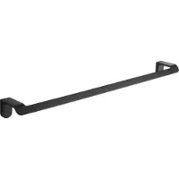 Mexen Lea handdoekhouder, zwart - 7026024-70