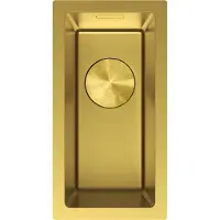 Mexen Trixo stalen spoelbak 1-komoers 230 x 440 , goud - 6411221000-55