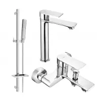 Mexen Royo DQ72 badset, chroom - 72213DQ72-00