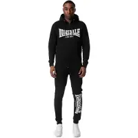 Lonsdale Joggingpak 'Feeny' zwart / wit