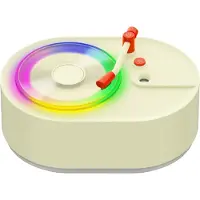 Semoic Mini USB draagbare retro platenspeler Cool Mist Ai