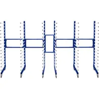 Monster Racking Combi Spray Droogrek Trolley x 3 & 2 Connectors
