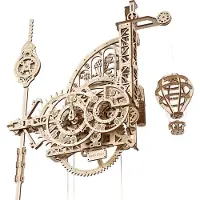 Ugears Houten 3D Model - Aero Wandklok