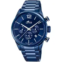 Lotus Analoog horloge blauw