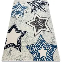 Rugsx Tapijt PETIT STARS ster , Sterretje blauw 160x220 cm