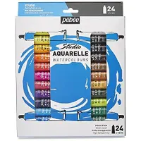 Pebeo Feine Aquarellfarbe 24 Tuben Set